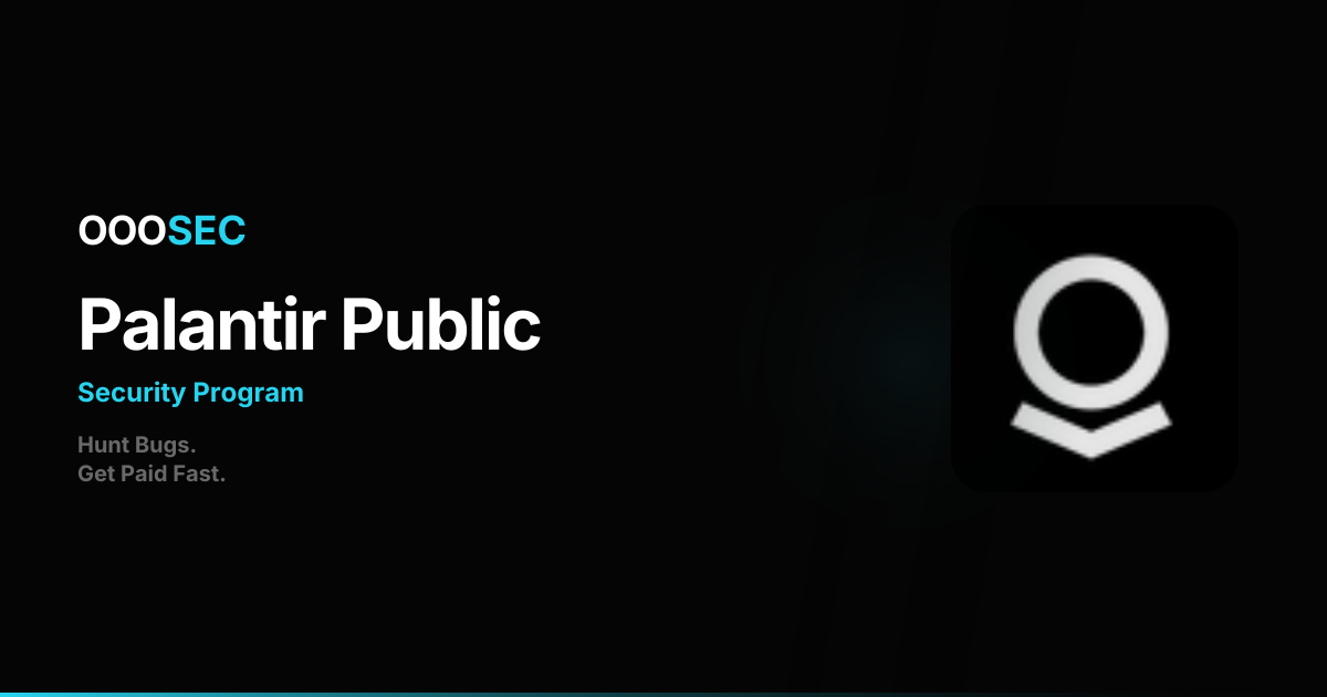 Palantir Public | Security Program