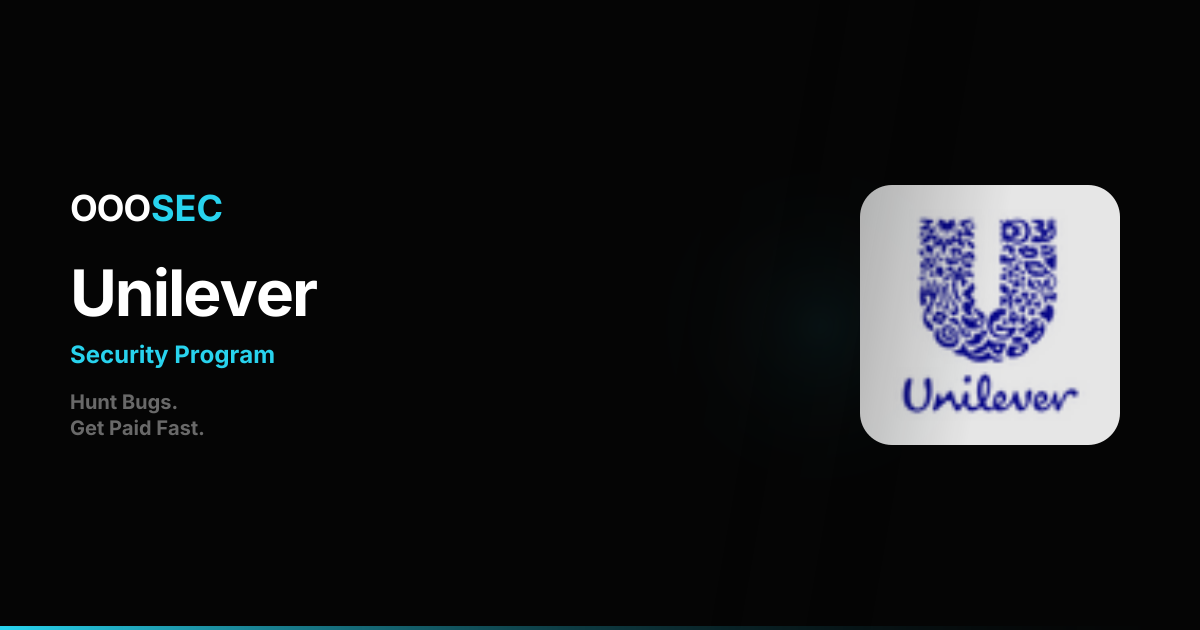 Unilever | Security Program